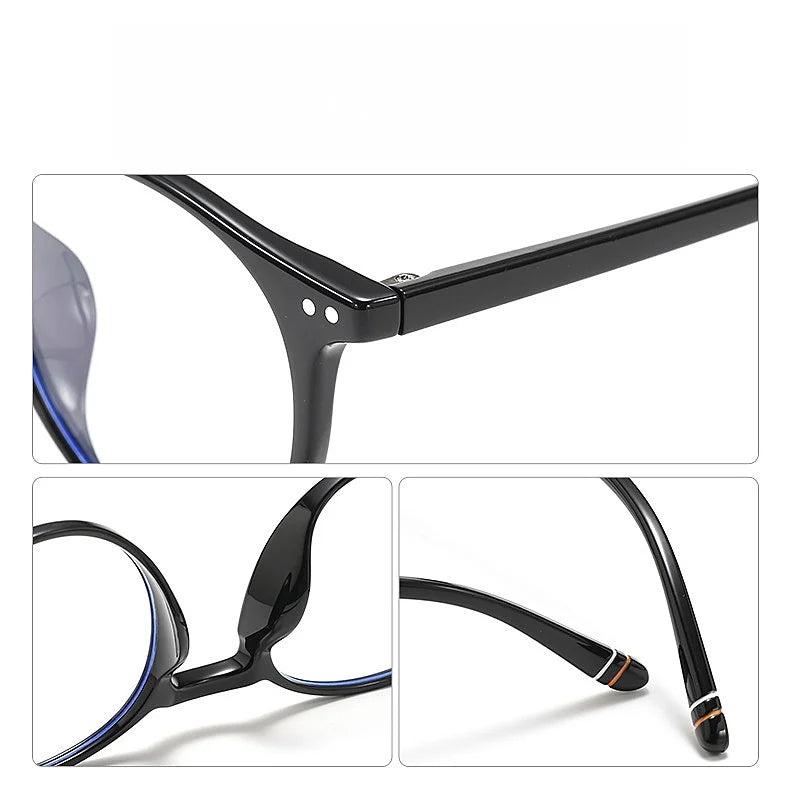 Ultra Light 10g Round Eyeglass Frame Retro Men's And Women's Eyeglass Frames Anti Blue Light Optical Prescriptio Frame 210575ZM
