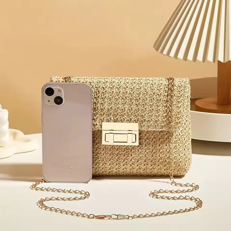 Crossbody Bag for Women Chain Strap Stylish Accessory Shoulder Bag