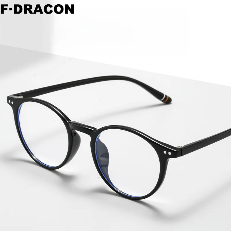 Ultra Light 10g Round Eyeglass Frame Retro Men's And Women's Eyeglass Frames Anti Blue Light Optical Prescriptio Frame 210575ZM