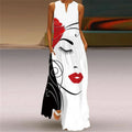 Summer Outdoor Street Fashion Women's Long Dress
