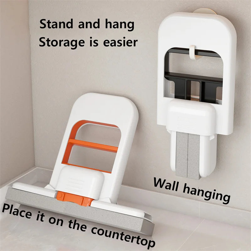 Folding Mini Mops No Need For Hand Washing New Water-Absorbing And Stain-Removing Mop Cloth