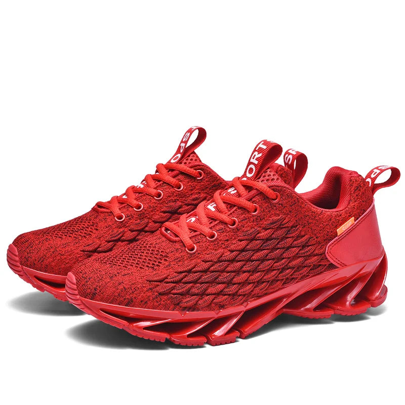 Men's Shoe Brand Design Classic Red Sports Shoes 2025 Blue Ball Football High-end Training Running Breathable Fashion Loafers