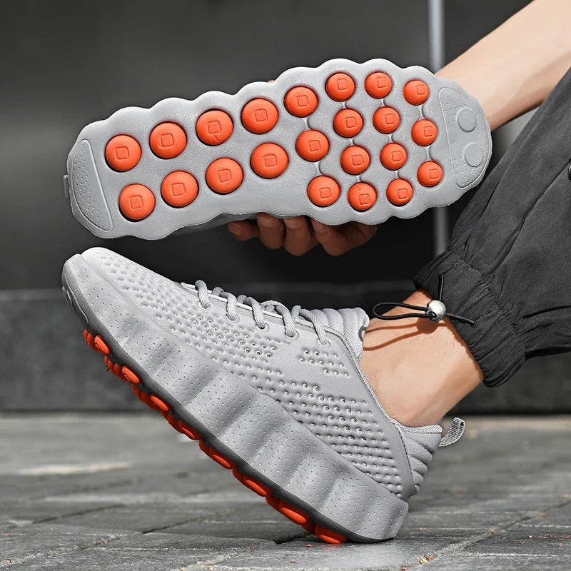 Brand Men Running Shoes Soft Breathable Male Female Sport Shoes Zapatillas Hombre Sales Mens Footwear 2026 Womens Walking Shoes