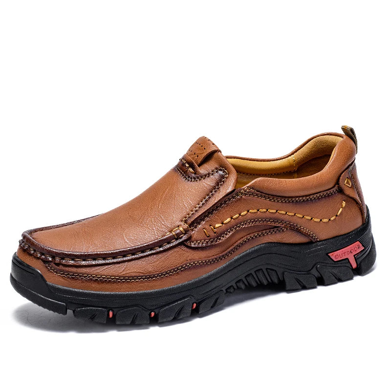 Brand Men Shoes High Quality Men's Casual Shoes Slip On Comfort Business Man Flats Shoes Outdoor Men Work Shoes