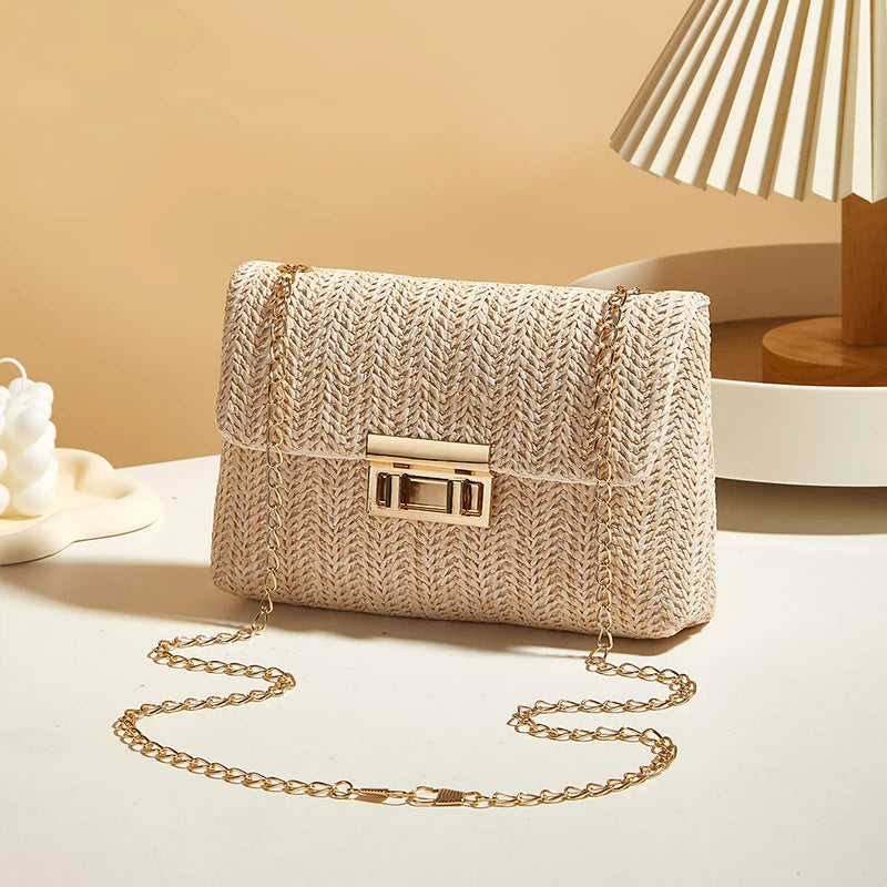 Crossbody Bag for Women Chain Strap Stylish Accessory Shoulder Bag