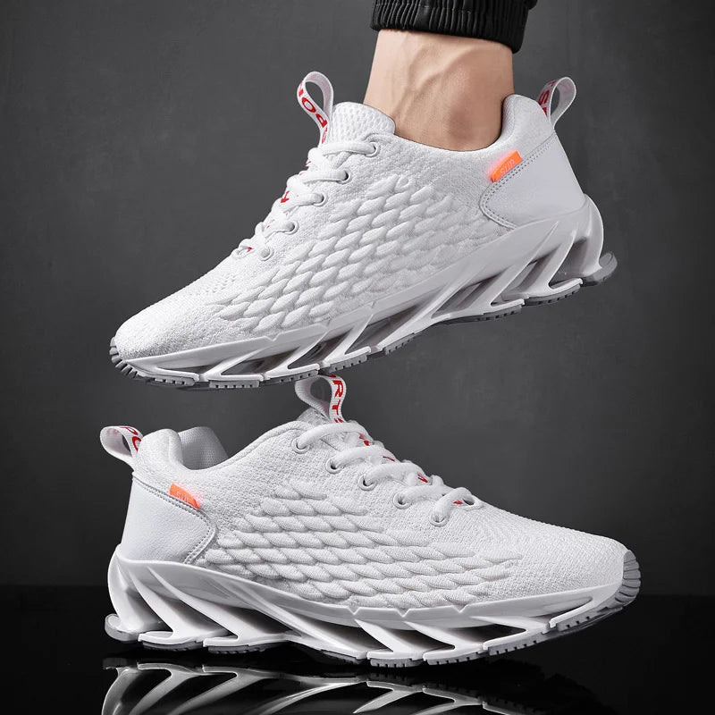 Men's Shoe Brand Design Classic Red Sports Shoes 2025 Blue Ball Football High-end Training Running Breathable Fashion Loafers