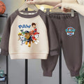 PAW Patrol Baby Boys O Neck Spliced Long Sleeve Hoodies Sets Kids Casual Sweatshirt and Sweatpant 2pcs Suit Spring/autumn New