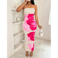 elegant slim-fit print