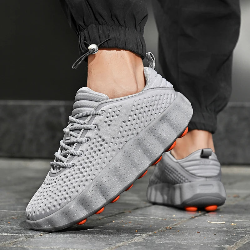 Brand Men Running Shoes Soft Breathable Male Female Sport Shoes Zapatillas Hombre Sales Mens Footwear 2026 Womens Walking Shoes