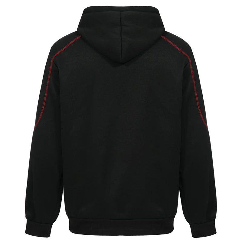 Men's Long Sleeve Zip Up Hoodie
