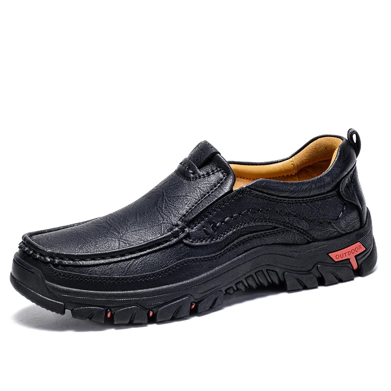 Brand Men Shoes High Quality Men's Casual Shoes Slip On Comfort Business Man Flats Shoes Outdoor Men Work Shoes