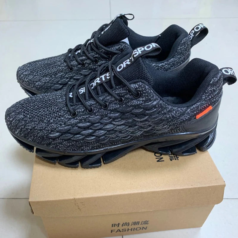 Men's Shoe Brand Design Classic Red Sports Shoes 2025 Blue Ball Football High-end Training Running Breathable Fashion Loafers