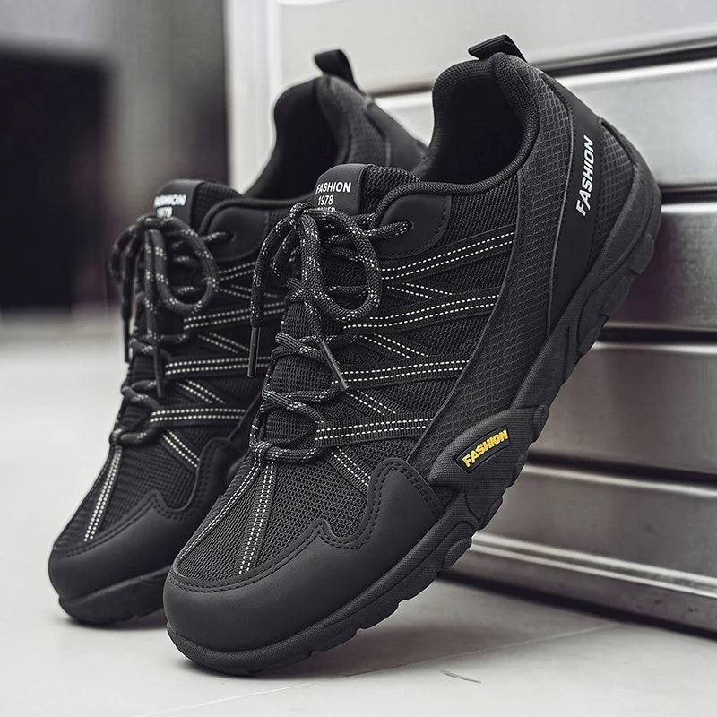 Brand Men Casual Shoes Fashion Men's Sneakers Breathable Men Walking Flat Shoes Outdoor Large Size Light Men's Shoes Loafers
