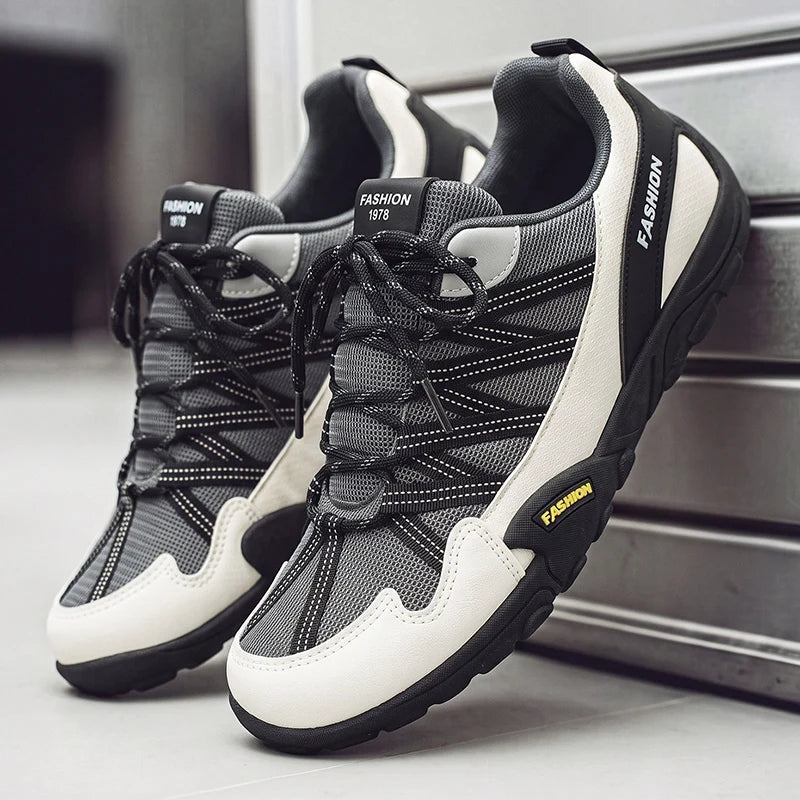 Brand Men Casual Shoes Fashion Men's Sneakers Breathable Men Walking Flat Shoes Outdoor Large Size Light Men's Shoes Loafers