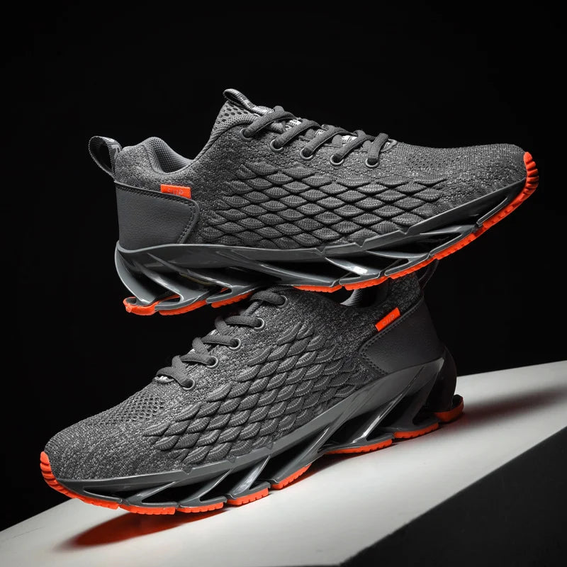 Men's Shoe Brand Design Classic Red Sports Shoes 2025 Blue Ball Football High-end Training Running Breathable Fashion Loafers
